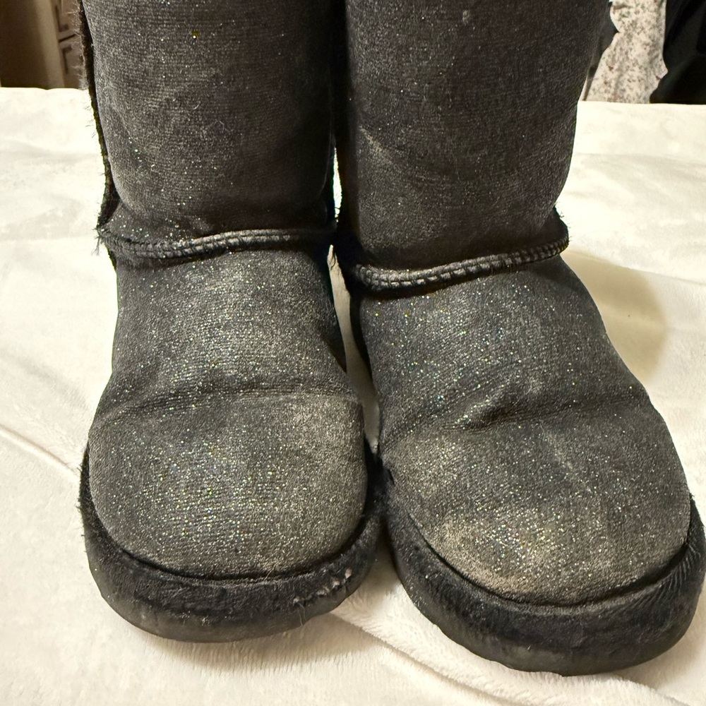 UGG Glittery Black Boots